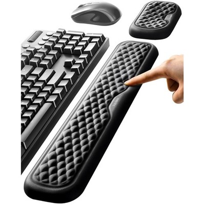 Handballenauflage für Tastatur und Maus, Wrist Rest, Ergonomisches Memory-Foa...