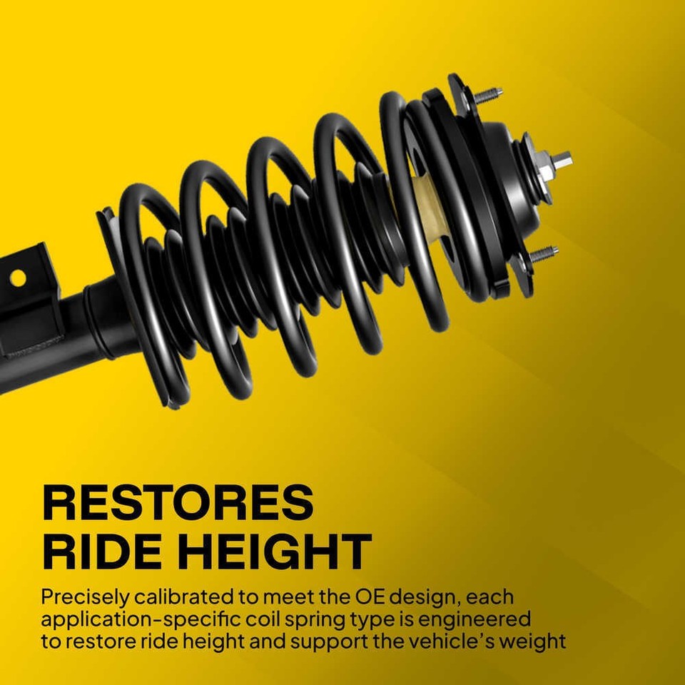 Spring Struts Suspension Strut and Coil Spring Assembly-Quick-Strut Complete Strut ...