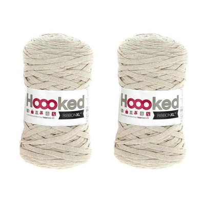 Ribbon XL 2 Knäuel Wolle ecru sand RXL 33