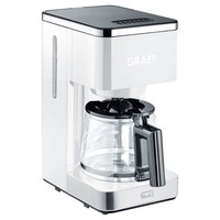 Graef FK401 Kaffeemaschine Weiß, 10 -15 Tassen