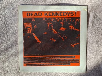 Dead Kennedys Posing for the Oimels Live Rotenburg Schrott Records 1984 BLACK LP