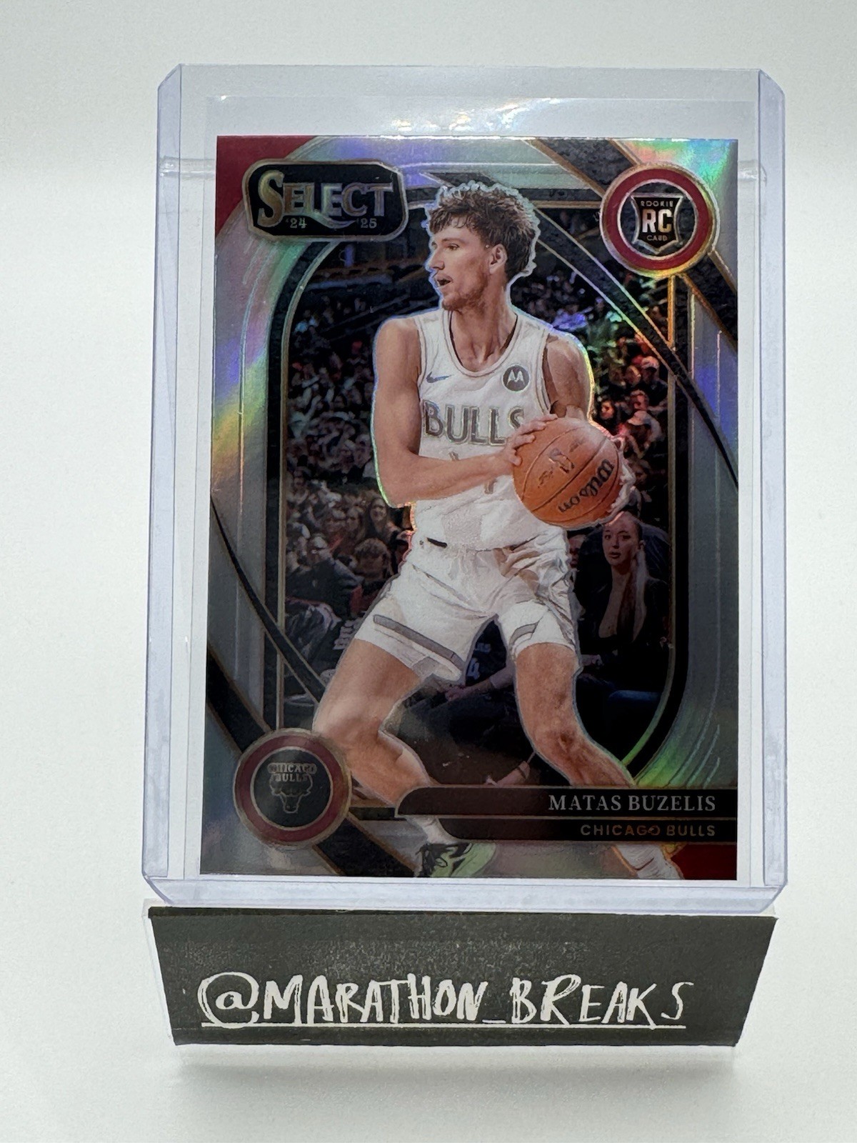 2024-25 Panini Select - Courtside Level Matas Buzelis- Rookie - Silver