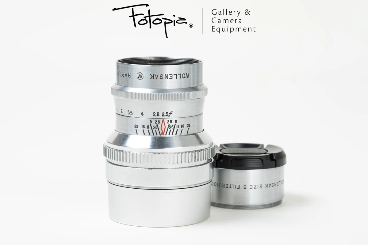Wollensak Camera Lenses f/2.5 Maximum Aperture for sale | eBay