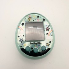 Bandai Tamagotchi On Magic Green Shell Rare English Release Working Tested Clean