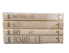Minor Prophets V1, Acts, Romans V4 & John  V3 James Montgomery Boice Commentary 