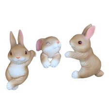 Blumentopfh&auml;nger Hase Niedlich Blumentopfh&auml;nger Lustig f&uuml;r Gartenliebhaber