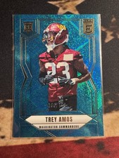 2025 Panini Donruss Elite - Rookies Trey Amos #169 Status Sparkle /499 (RC)
