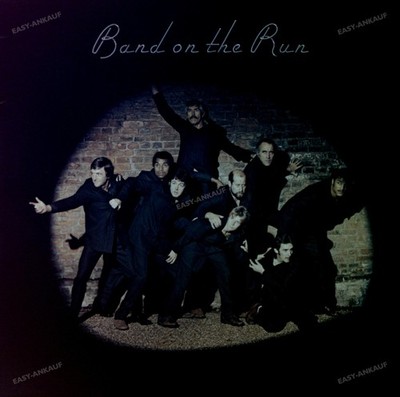Paul McCartney & Wings - Band On The Run LP + Poster (VG) ..