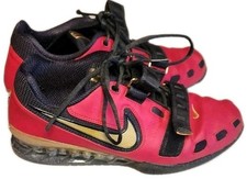 NIKE Romaleos 2 Varsity Red Metallic Gold 476927-600 Men’s Size 12 GUC