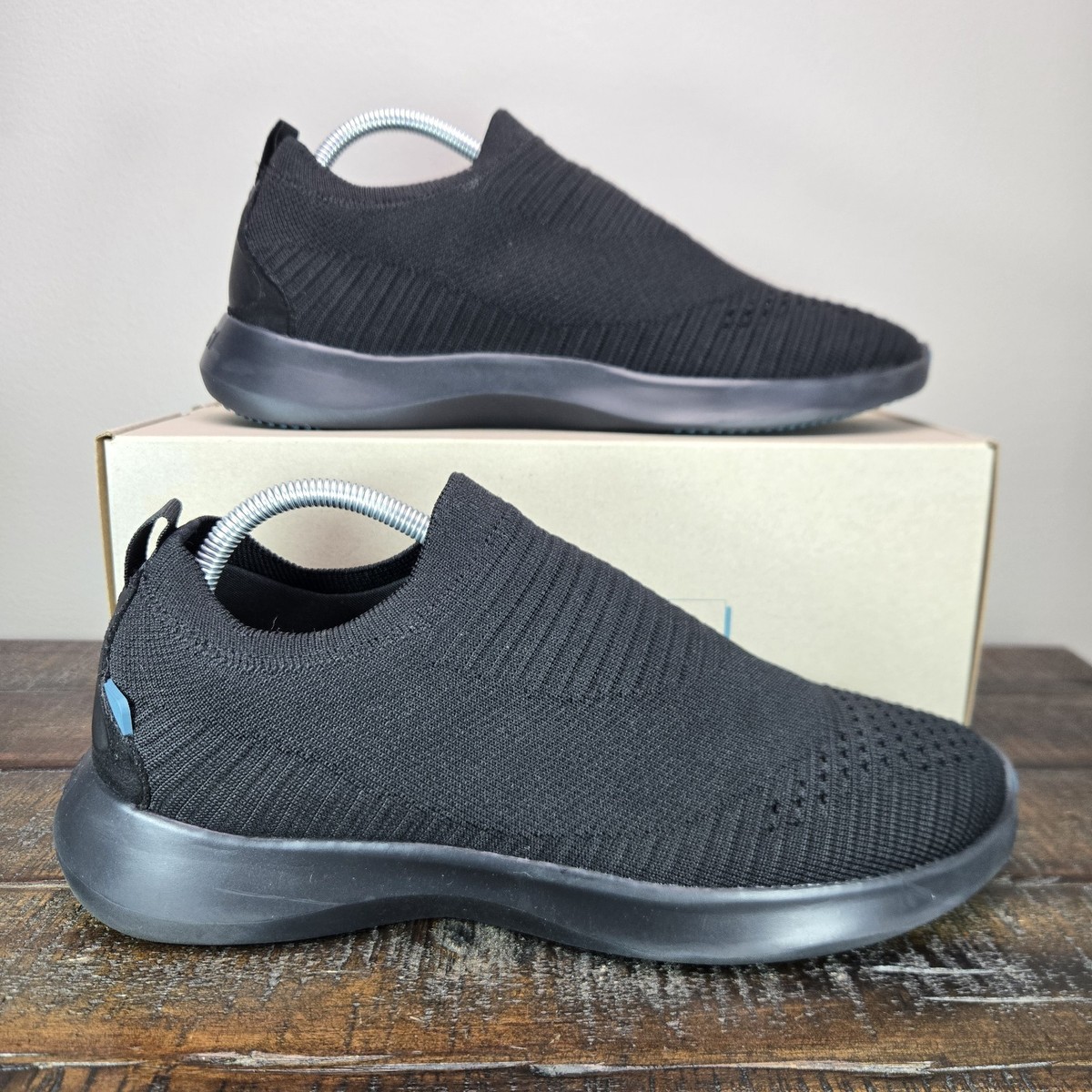 Vessi Everyday Mens Size 8 Waterproof Shoes Sneakers Midnight Black White Vessi Everyday Move Mens 10 Onyx Black on | Mercari main image 2