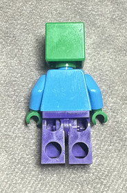 LEGO Minecraft Zombie Minifigure -Authentic Minifig Green Zombie C16-3 