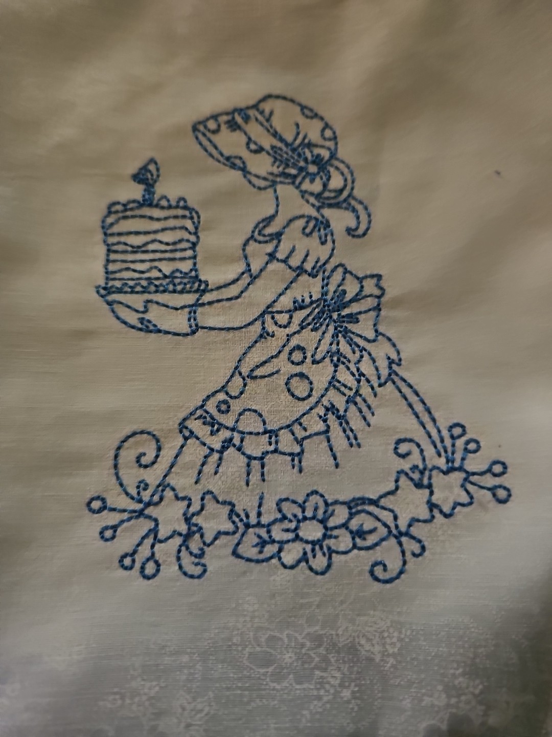 Lot Of 10 Unique OOAK Kaffe Fassett Border Embroidered Quilt Blocks 12.5" Each