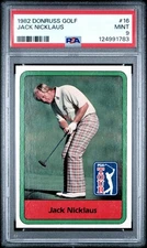 1982 Donruss Golf Jack Nicklaus #16 PSA 9