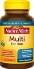 Nature Made Multi For Him 50+ No Iron 90 Tabs