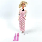Vintage Quick Curl Barbie Doll #4220 TNT W Original Hair Dress Tools Outfit READ