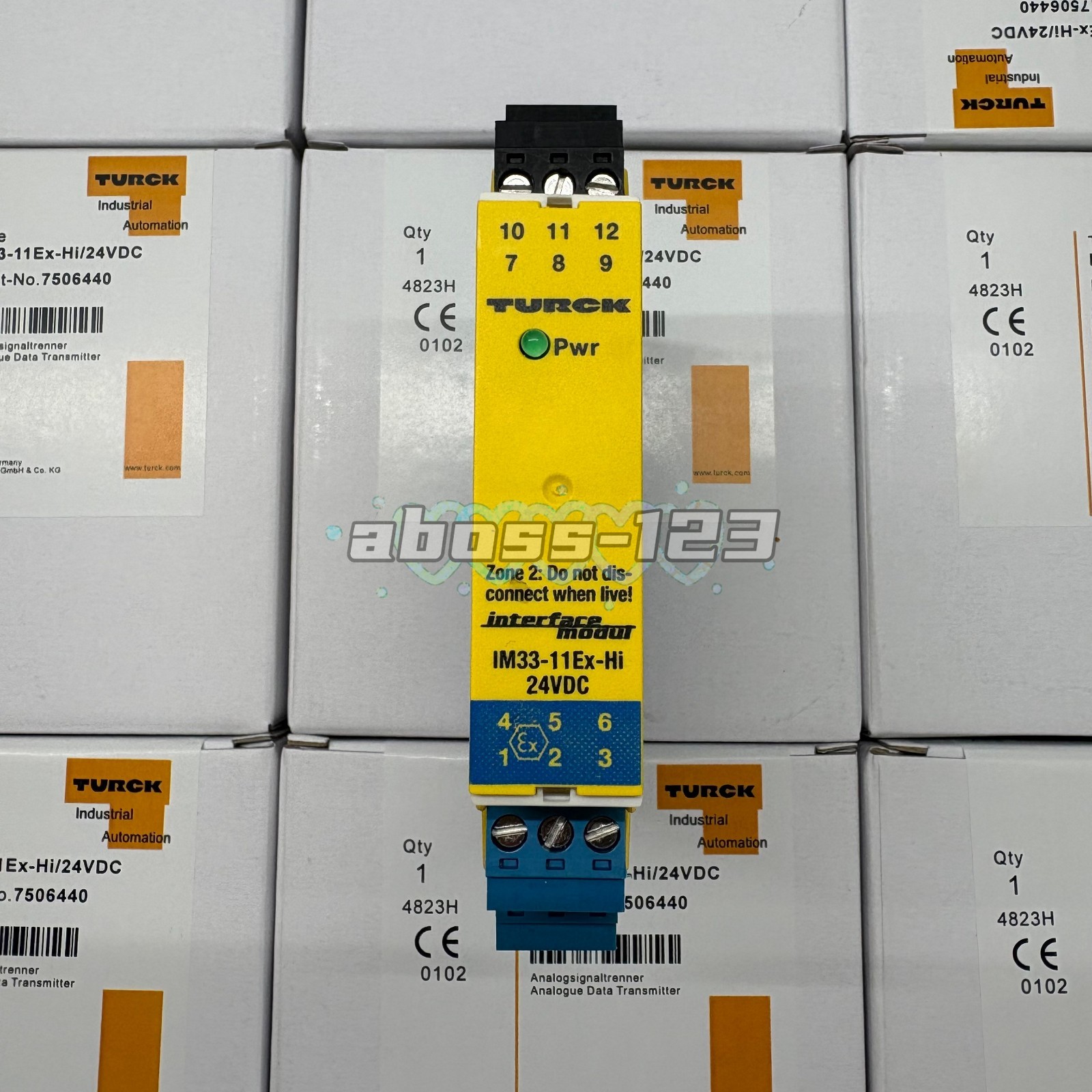 Turck IM33-11Ex-Hi/24VDC 7506440 Safety barrier #1Pcs New In Box
