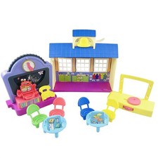 Peppa Pig Peppa's Adventures School Playgroup Play Group 10 Piece Playset VGC