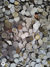Huge Bulk Mixed Lot of 100 Assorted Foreign Coins From Around the World!
