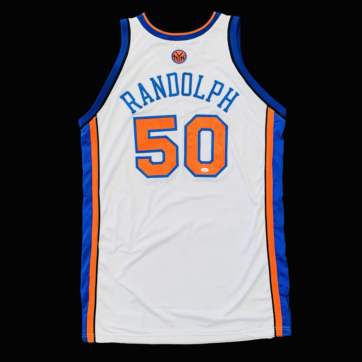 2007-08 Game Worn New York Knicks Zach Randolph Signed Jersey CGC