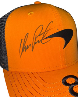 Oscar Piastri Hand Signed McLaren Official Racing F1 Cap #81 COA PSA QO CARD