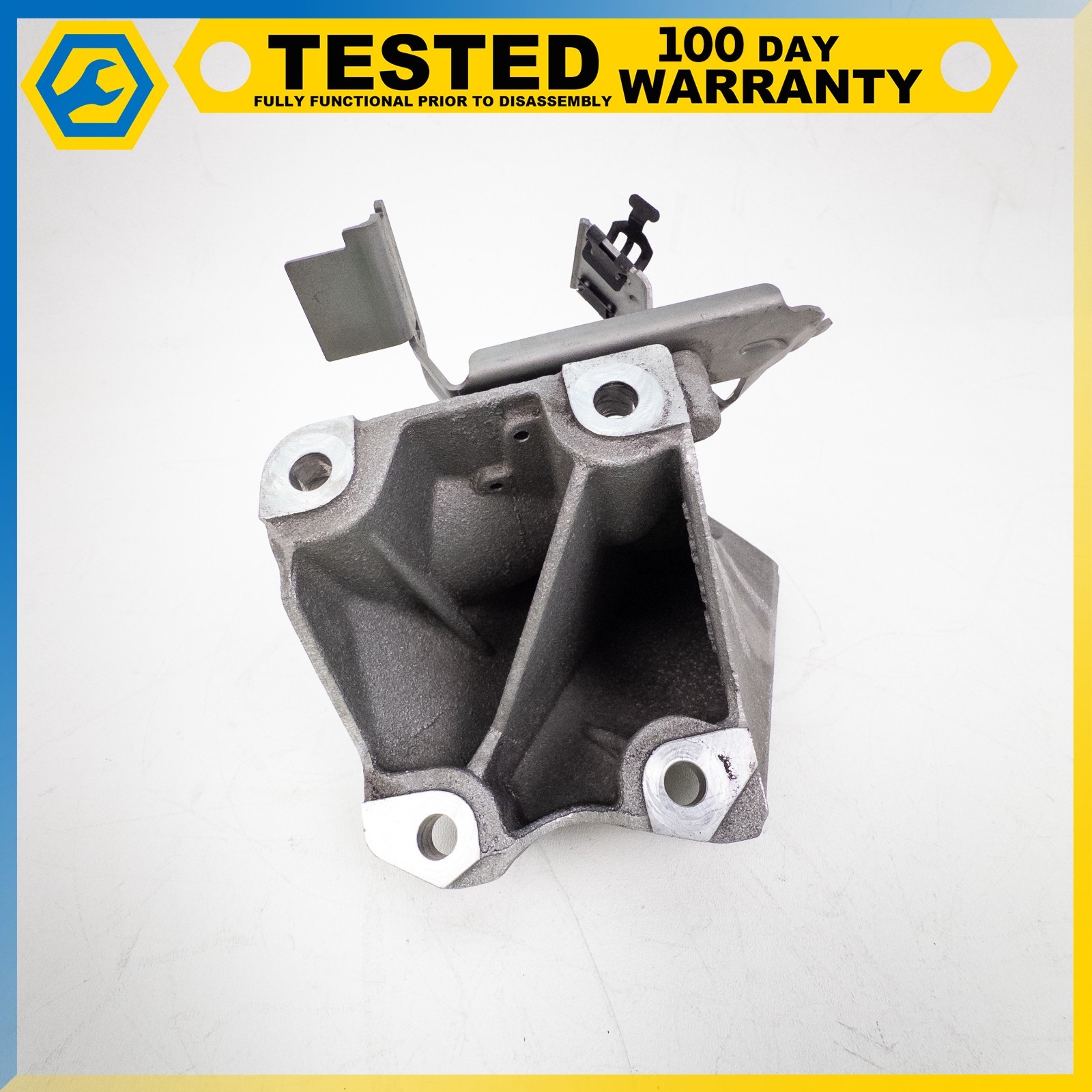03-13 BENTLEY CONTINENTAL GT FLYING SPUR LEFT ENGINE MOTOR BRACKET MOUNT OEM