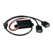 10-55V to 5V Dual USB 3A 15W DC to DC Regulator Car Power Converter C621