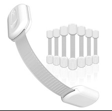 SKYLA HOMES Baby Locks 8-Pack Child Safety Cabinet Proofing - Safe Quick and E