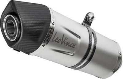 Auspuffanlage Komplett [Leovince] LV One Evo Race Inox Yamaha n-Max 125 17-20