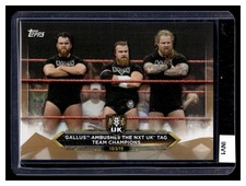 Gallus Ambushes the NXT UK Tag Team Champions-2020 Topps WWE NXT - Bronze