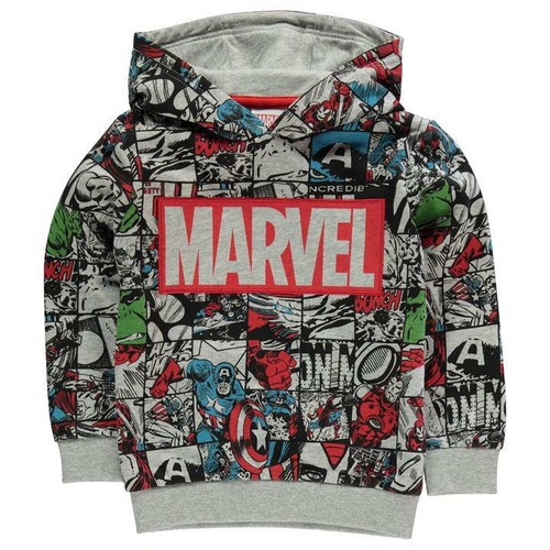 MARVEL Avengers: Felpa con cappuccio, 4/5,5/6,7/8,9/10,11/12YR, NUOVO CON  ETICHETTE | eBay