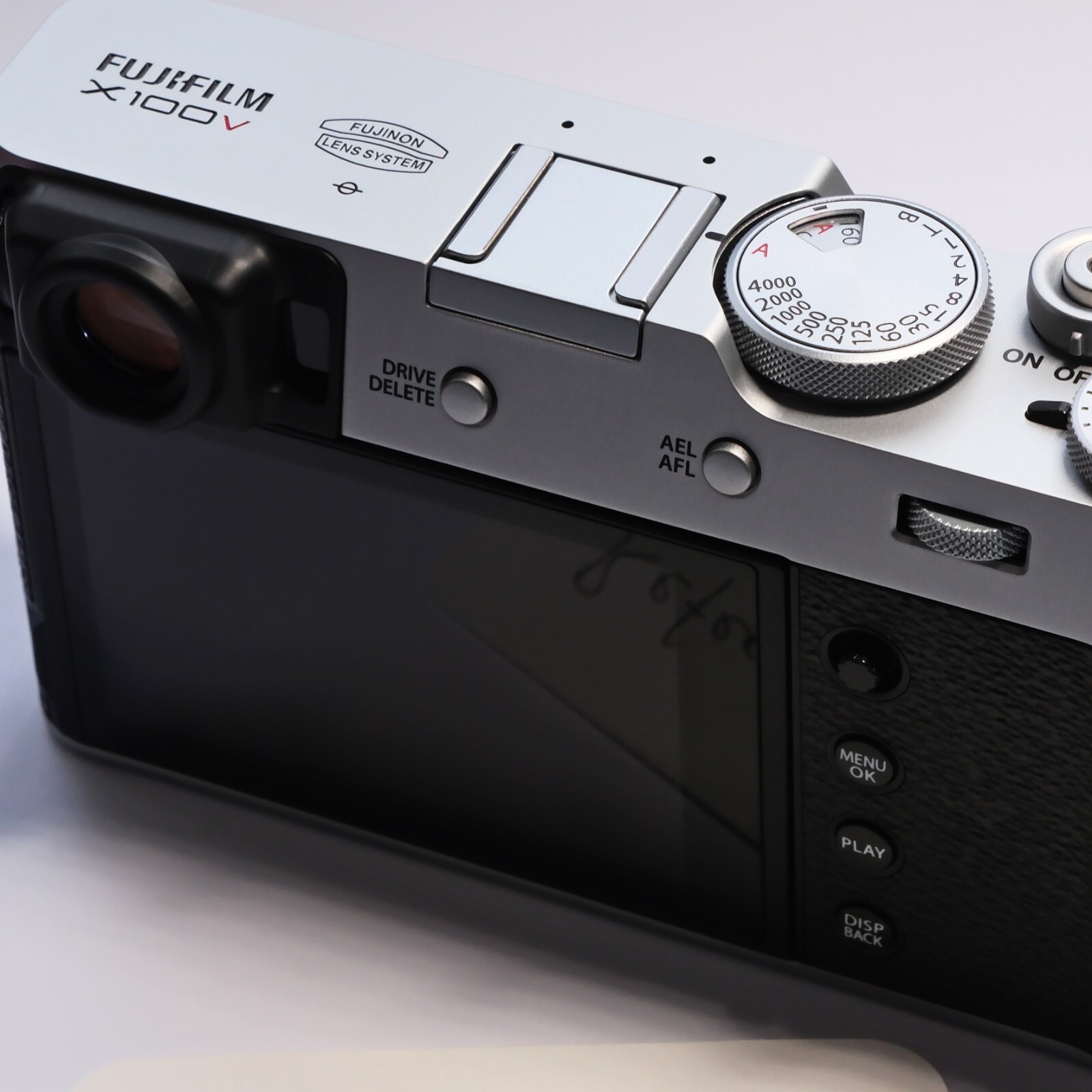 RARE Fujifilm X100V Original Spares Hot Shoe Cover Silver New