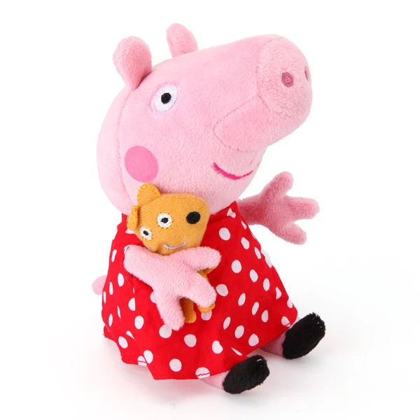 NEW plush animal - Peppa Pig skirt A PUA 19 .cm SOFT original