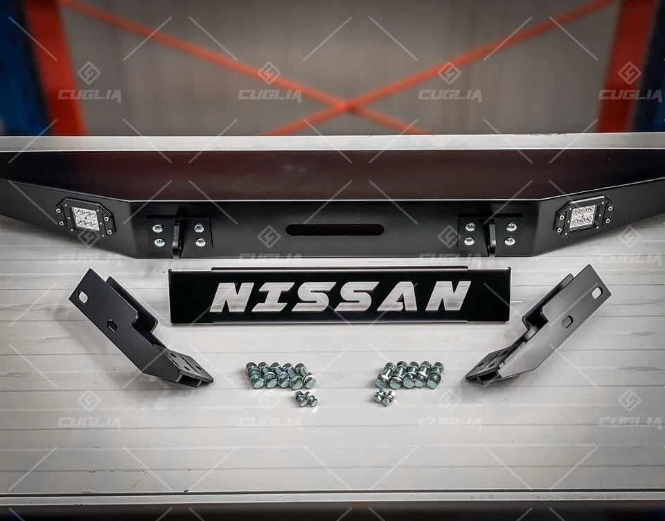 Paraurti Anteriore Patrol Gr Y60 Uso Gravoso Pare-Chocs Avant Robuste - Immagine 4 di 4