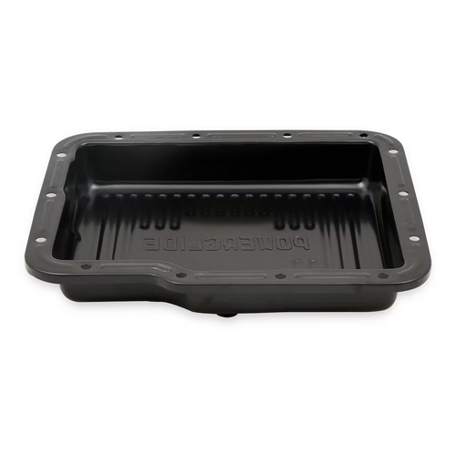 Steel Transmission Oil Pan Kit, GM / Chevy Powerglide, Black W/ Gasket