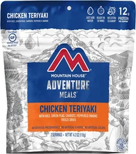 Chicken Teriyaki with Rice | Freeze Dried Backpacking & Camping Food | 2 Serving