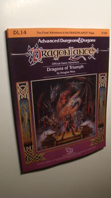 MODULE DL14 - DRAGONS OF TRIUMPH *NEW MINT 9.8 NEW* DUNGEONS DRAGONS DRAGONLANCE
