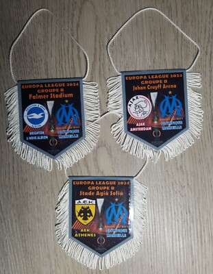 petit Fanion wimpel pennant )) AEK ATHEN * GRECE