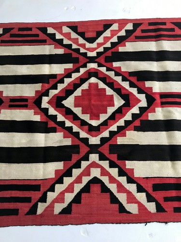 An Antique Navajo Chief Blanket - Picture 2 of 11