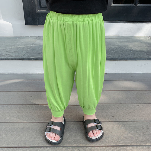 Boys and Girls Pants Children's Wear Thin Children's Lantern Pants Casual Pants