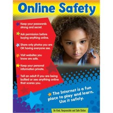 Online Safety Primary Learning Chart Trend Enterprises Inc. T-38645
