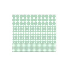 407pcs Glow in the Dark Dot Wall Stickers Removable Dot Decals New