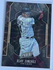 ELOY JIMENEZ 2019 Panini Black Friday Rookies Future Frames Prizm 39/99 RC