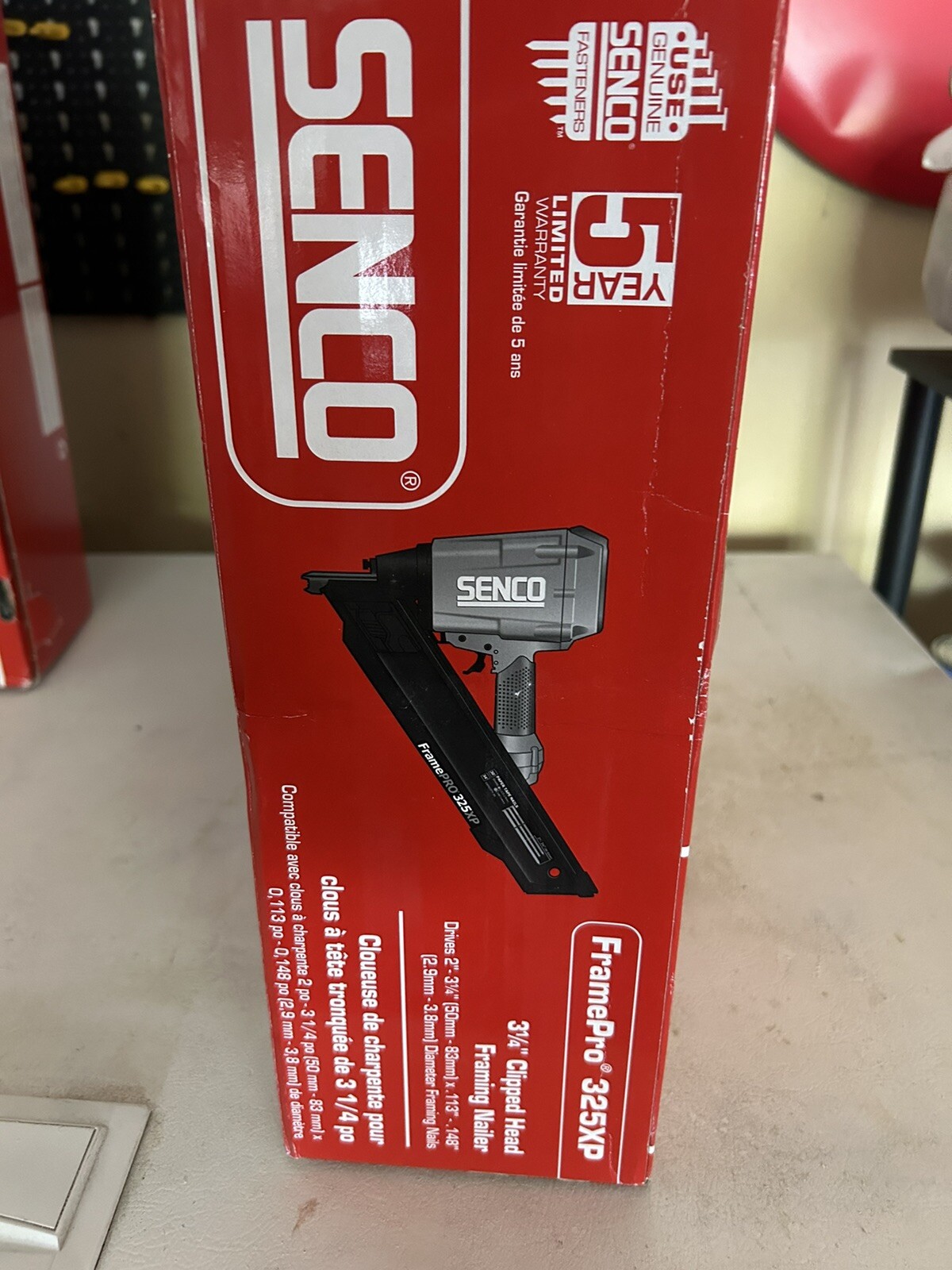 SENCO 4Z0101N 3-1/4 inch 34-Degree Paper Tape Framing Nailer