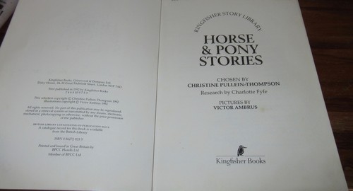 Horse and Pony Stories ~ Christine Pullein. HbDj Sewell O’Hara Henry in MELB - Picture 3 of 12