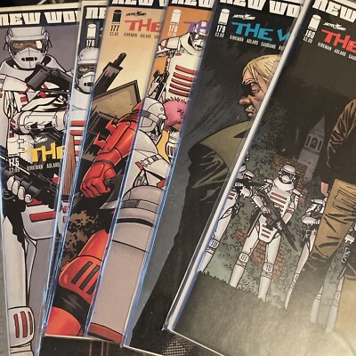 The Walking Dead 175 176 177 178 179 180 New World Order 1-6 Complete Comic Set