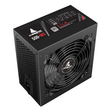 Gaming PC Power Supply Unit Iceberg 500-WX 500W 80 plus white PCIe 6 2 SATA