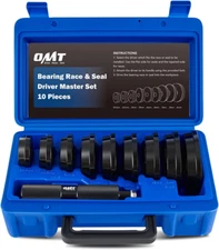 Bearing Press Kit, 10Pc Bearing Race and Seal Driver Set with Seal Driver and 9
