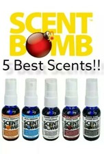 5 ASSORTED Strong Scent Bomb Air Freshener 100  High Concentrated 1 oz 5 Pack 