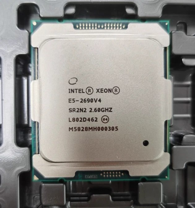 Intel Xeon E5-2690 V4 SR2N2 2.60GHz 14-Core LGA2011-3 X99  CPU Processor 135W - Image 3 of 4