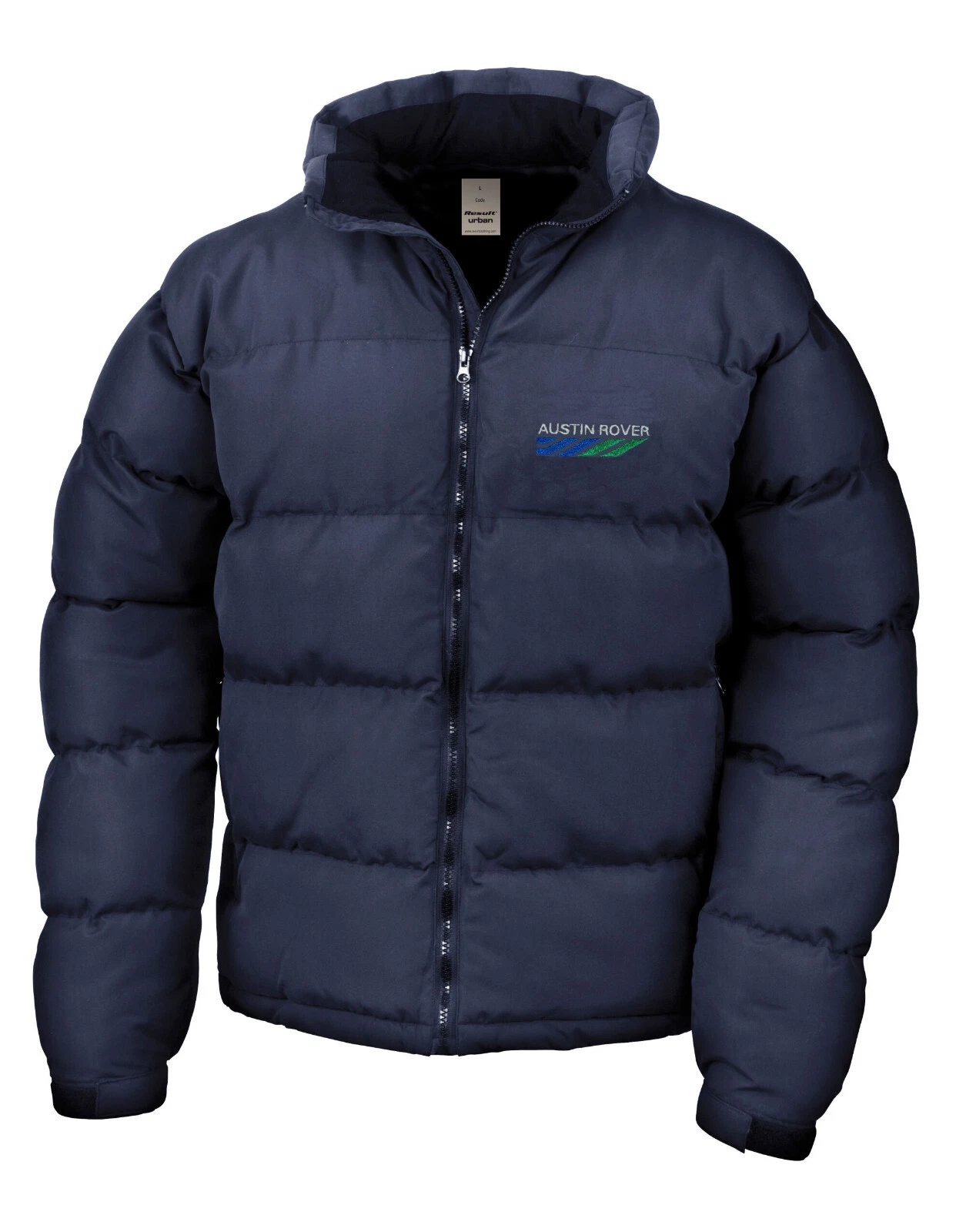 Austin Rover Puffer Jacket Embroidered Down Feel S-3XL Personalised Free P&P